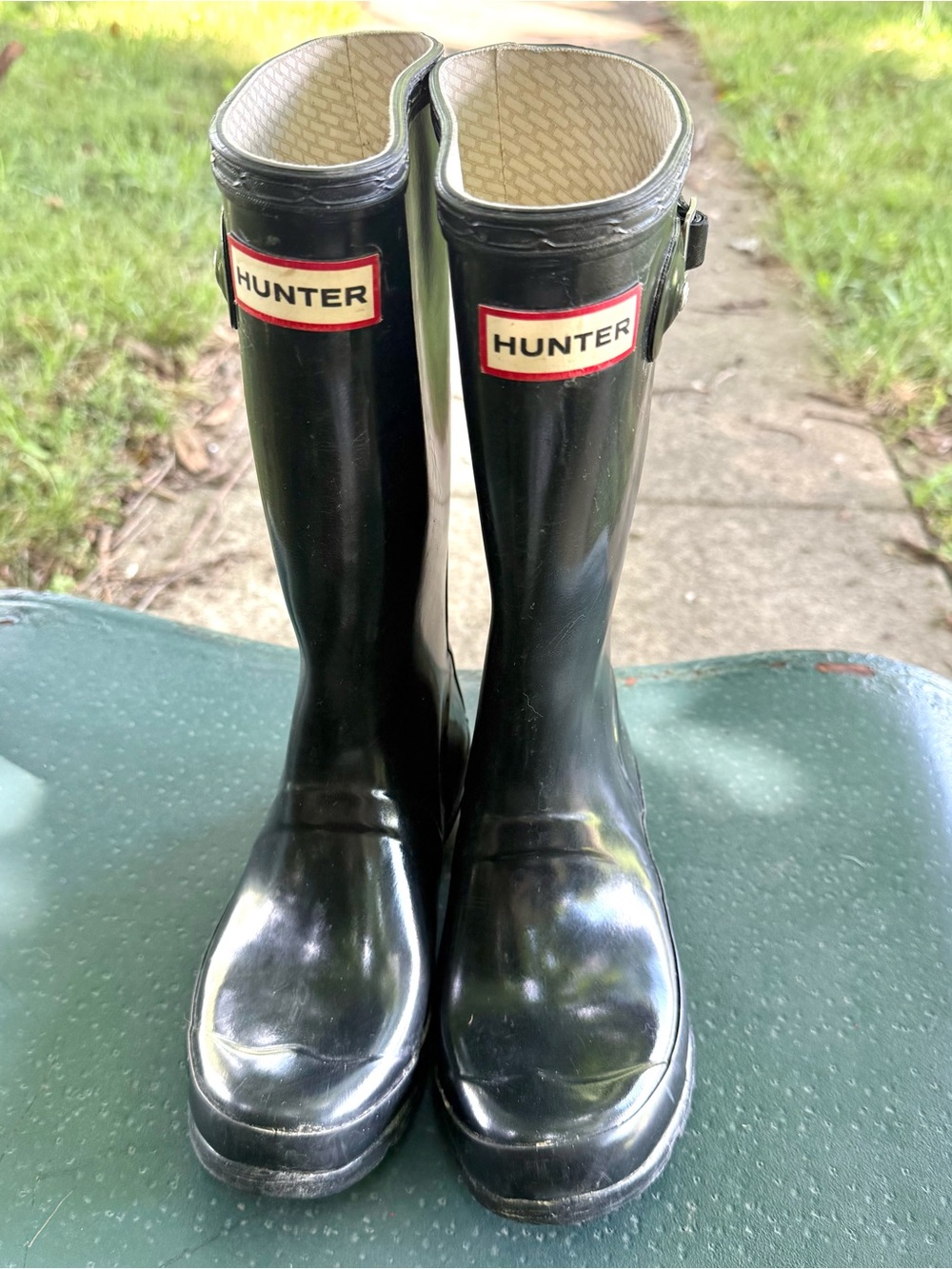 Hunter Black Original Kids Gloss unisex 2B / 3G